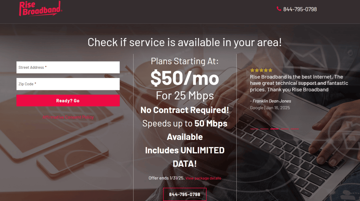 Rise Broadband Review