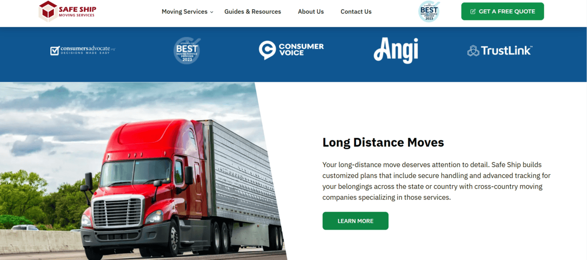 Safe Ship Moving Services Review Safe Ship Moving Services Review