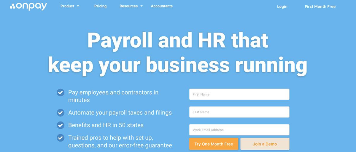 OnPay Review OnPay Review