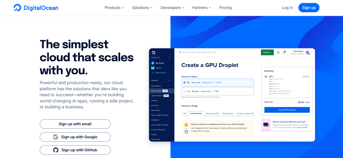 DigitalOcean  Favicon